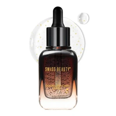 Image of Swiss Beauty 24K Gold Face Serum For Glowing Skin Light Weight, Non Greasy With Anti Ageing Formula 40ml