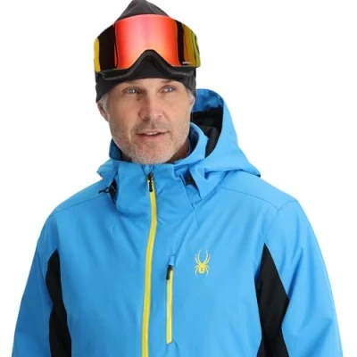 Image of Spyder VERTEX JACKET, Men&#039;s, Aether Blue, XXL