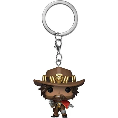Image of Funko Pocket POP! Overwatch McCree Vinyl Figure Keychain