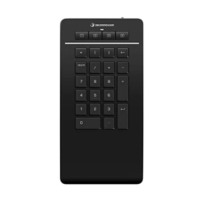 Image of 3Dconnexion Numpad Pro Bluetooth USB C Wireless Number Keypad Matte Black