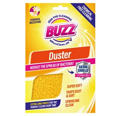 Image of Buzz Microfibre Duster Cloth with Germ Shield Technology, 64g