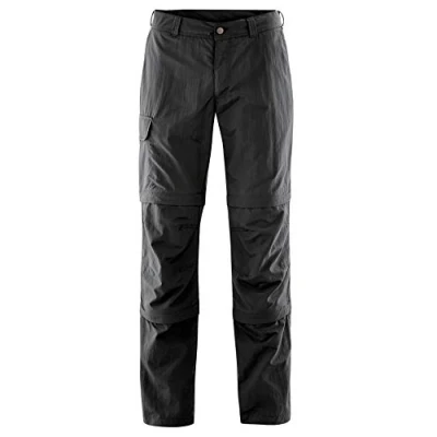 Image of Maier Sports Men&#039;s Saale Zip Off Pants, Black (Black), 26