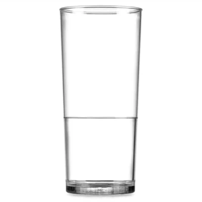 Image of Elite In2stax Polycarbonate Half Pint Tumblers CE 10oz / 285ml Set of 4 Plastic Reusable