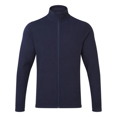 Image of Premier Mens Recyclight Microfleece Full Zip Jacket (Navy) Size Small