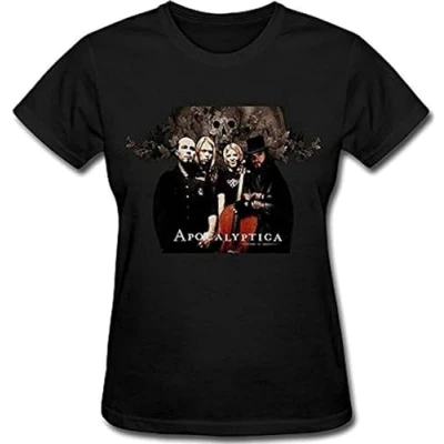 Image of Apocalyptica T Shirt Black Graphic Mens 3XL