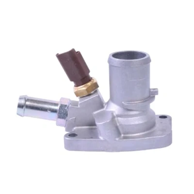 Image of 55202371 Engine thermostat GATES TH43788G1 88C with gaskets/seals housing FIAT: Panda II Hatchback, 500 III Hatchback