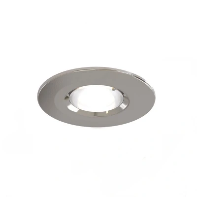 Image of Ansell Edge Fire Rated GU10 downlight Satin Chrome