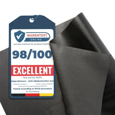 Image of Upgrade4cars Non Slip Mat Cut to Size &amp; Waterproof Car Boot 120 x 180 cm Liner Underlay Protection