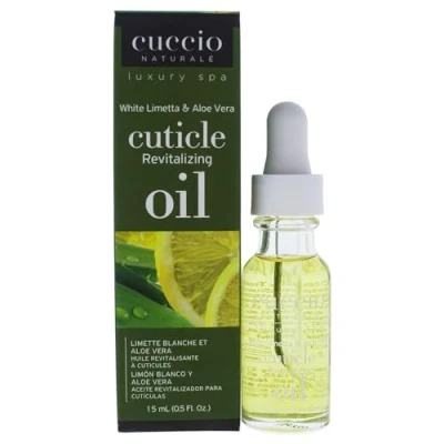 Image of Cuccio White Limetta &amp; Aloe Vera Cuticle Revitalizer Complex 15ml