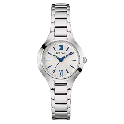 Image of Bulova Women Analogue Quarz Watch with Stainless Steel Strap 96L215
