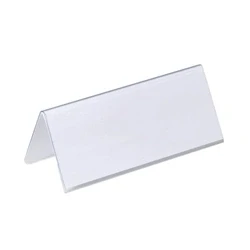 Image of Durable Table Place Name Holder 61x150mm (25 Pack)
