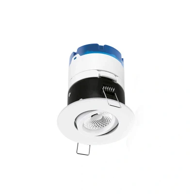 Image of Aurora MPRO Adjustable LED Downlight 6W 4000K Matt White IP65