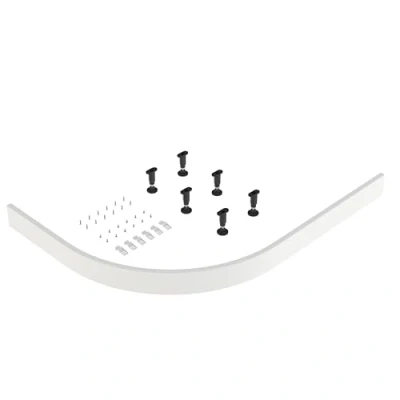 Image of Balterley Shower Tray Leg Set &amp; Plinth Kit White 900mm Panel
