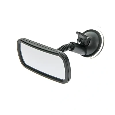 Image of Richter HR 10410601 Rear View Mirror Swan Neck Universal Fit Convex Lens Suction Mount