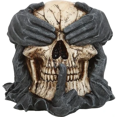 Image of Spiral See No Evil Desk Top Sculpture