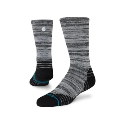 Image of Stance Crew Socks Merino Wool Mid Wool, Black, Medium