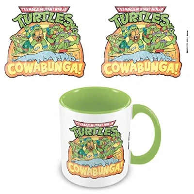 Image of Pyramid International MGC27771 Teenage Mutant Ninja Turtles Ceramic Coffee Mug, Cowabunga Design, 11oz Capacity