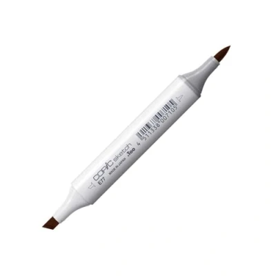 Image of Copic Sketch Coloured Marker Pen (E 77) Maroon, For Art &amp; Crafts, Colouring, Graphics, Highlighter, Design, Anime, Professional Beginners, Supplies Colouring Books