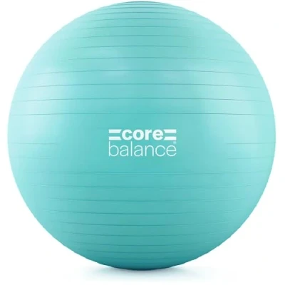 Image of Core Balance Anti Burst Gym Ball, 55 85cm With Hand Pump (65cm, Teal)