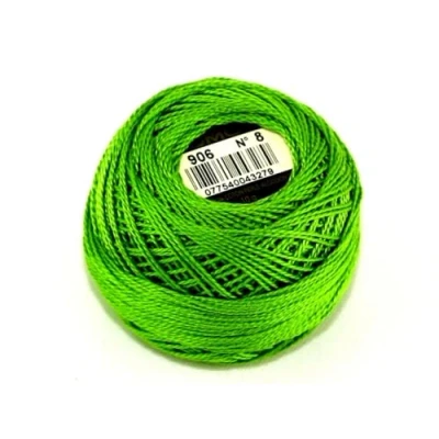 Image of DMC Cotton Perle Thread Size 8 906 per 10 Gram Ball