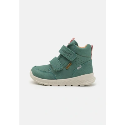 Image of Superfit Breeze Unisex Baby shoes for kids, Size: 4.5K/5K, Grün/rosa Nubuck