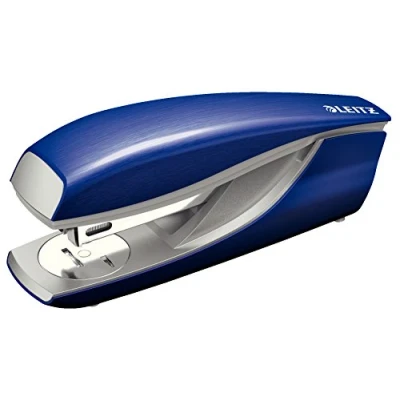 Image of Leitz Stapler, 30 Sheet Capacity, Ergonomic Metal Body, Includes Staples, Style Range, 55620069 Titan Blue