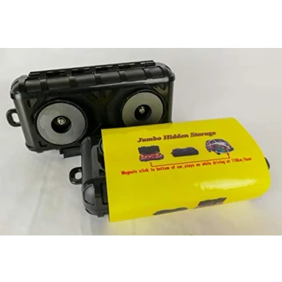 Image of JUMBO HIDDEN STORAGE MAGNETIC SECRET SAFE CAR TRUCK VAN STASH KEY HOLDER MONEY CASH BOX