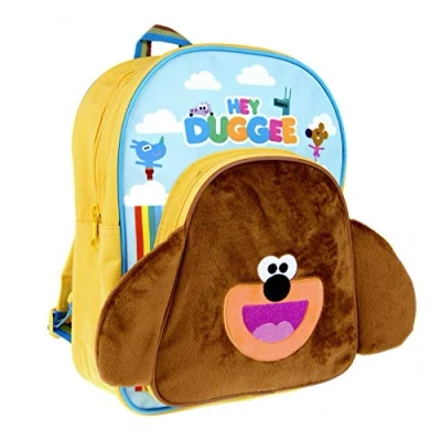 Image of Hey Duggee Kids Plush 3D Backpack Boys Girls Nursery School Childrens Rucksack
