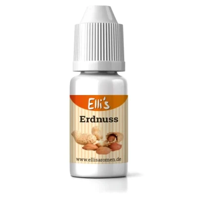 Image of Ellis Flavours Peanut Food Flavouring Liquid for and Liquids, Baking, Cooking, as Porridge Cottage Low Calorie