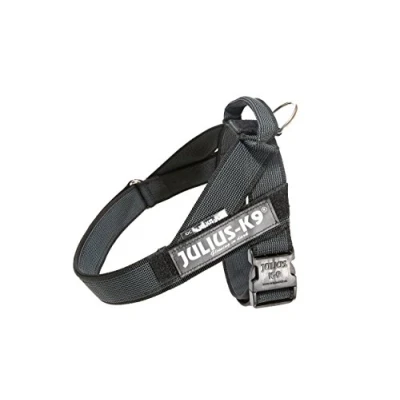 Image of Julius K9, IDC Color &amp; Gray Belt Harness, Size: L / 1, Black