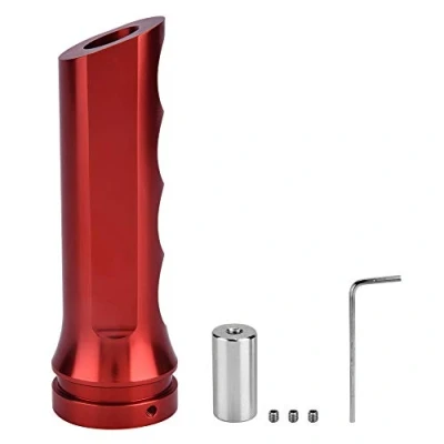 Image of HandBrake Cover,Universal Auto Car Aluminum Cover Handle Protector Hand Brake Sleeve[Red]