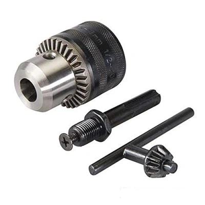 Image of Silverline Keyed Chuck, Key &amp; SDS Plus Adaptor Kit 3pce 13mm 1/2&quot; 20UNF