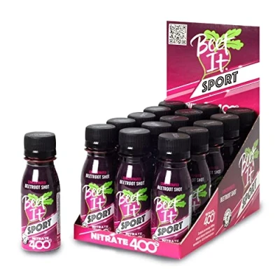 Image of Beet It Sport Nitrate 400 High shots Concentrated Beetroot Juice (15 x 70ml) Boost Nitric Oxide and Athletic Endurance Performance