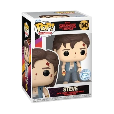 Image of Funko Stranger Things Pop Television Steve Vinyl Figure Hot Topic Exclusive
