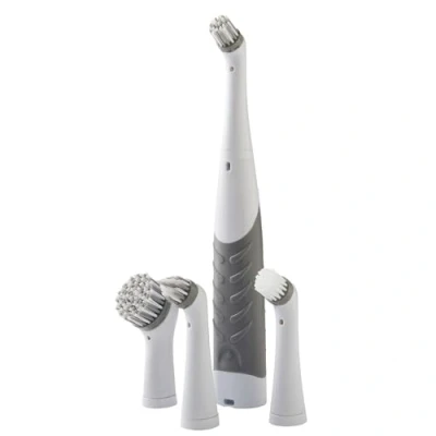 Image of Lakeland Electric Cleaning Scrubber Brush 4 Heads Great For Hard To Reach Areas