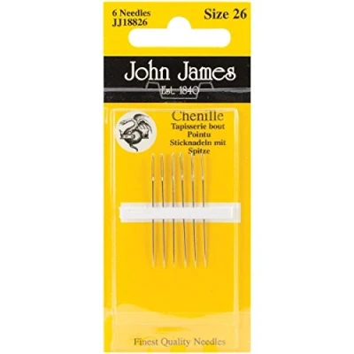 Image of Chenille Hand Needles Size 26 6/Pkg