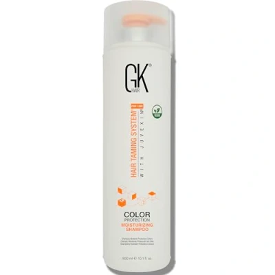 Image of GK Hair Global Keratin Moisturizing Shampoo 1000ml for Colour Treated Dry Damaged Curly Frizzy Maintaining a Treatment Paraben Sulfate Free Men and Women