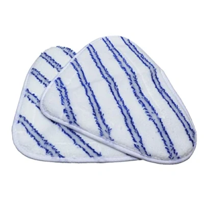 Image of Paxanpax PSA629 Textile Microfibre Cloth Cleaning Pads Fits Hoover Steam, Steamjet Express SSS1500C, S2IN130 (AC33, Pack of 2), Cotton