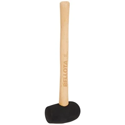 Image of Bellota Black Rubber Pot 250GR, Wood, Standard, 250 g