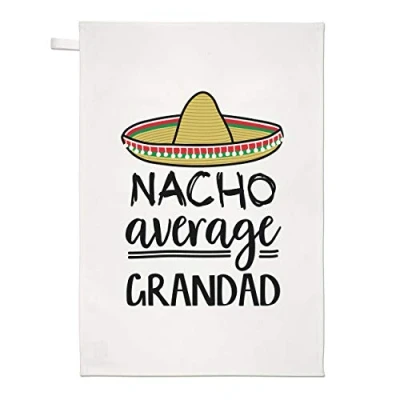 Image of Nacho Average Grandad Tea Towel Dish Cloth