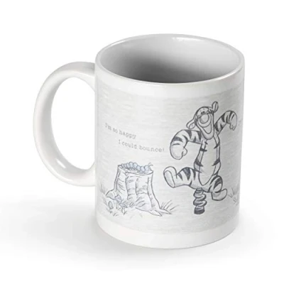 Image of Pyramid MG25205 Mug, Porcelain, Multi Colour, 315 ml