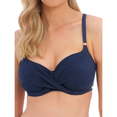 Image of Fantasie Ottawa Full Cup Bikini Top Ink Blue 32G