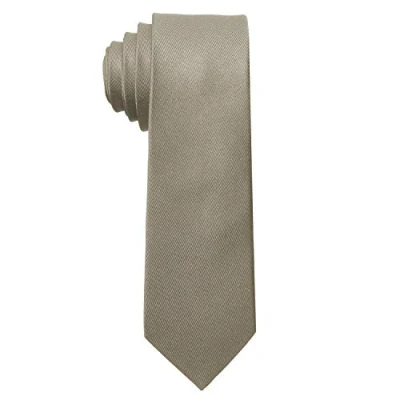 Image of MASADA men&#039;s tie handmade with careful workmanship 6 cm wide Taupe