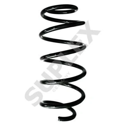Image of 1K0411105DJ Coil spring SUPLEX 39305 Front Axle with constant wire diameter Blue (4x) VOLKSWAGEN: GOLF 5, 6, Touran I, SKODA: Yeti