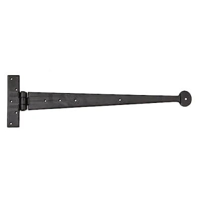 Image of From The Anvil External Beeswax 18 Inch Penny End T Hinge (Pair)