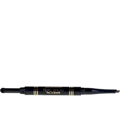 Image of Max Factor Real Brow Fill and Shape Pencil, Deep Brown, 0.66 ml