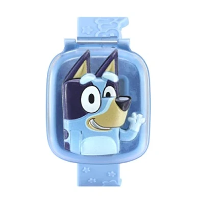 Image of VTech Bluey Wackadoo Learning Watch, Official Toy, Toddler Watch with Stopwatch, Timer, Alarm &amp; Games, Educational Gift for Children Ages 3, 4, 5, 6 + Years, English Version,Medium