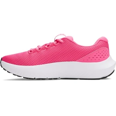 Image of UA W Charged Surge 4 Super Pink/Super Pink/White 5.5
