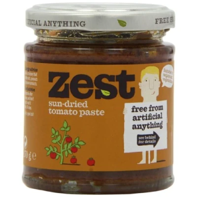 Image of Zest Sundried Tomato Paste 170 g (Pack of 6)