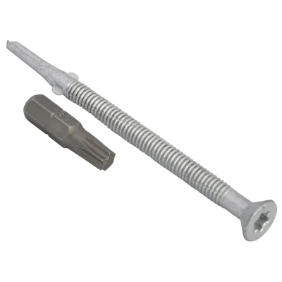 Image of TechFast Heavy Duty Timber to Steel Roofing Screws 5.5 x 85mm Elementech Bag 50
